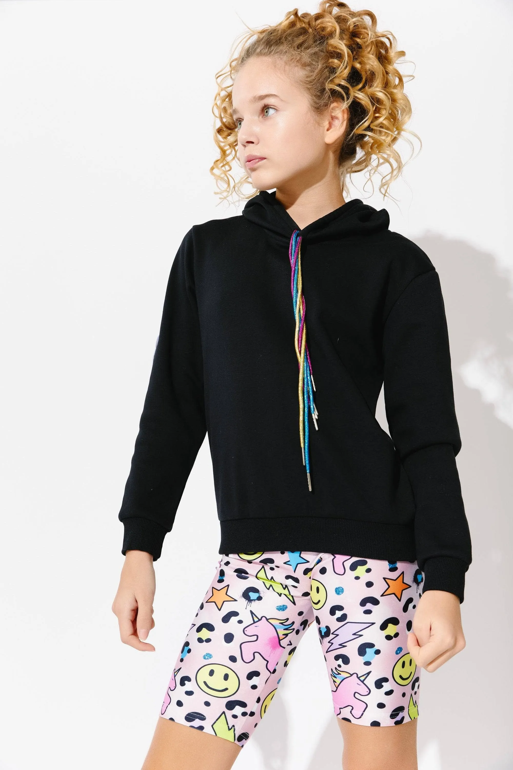 Women's Good Vibes Rainbow Hoodie