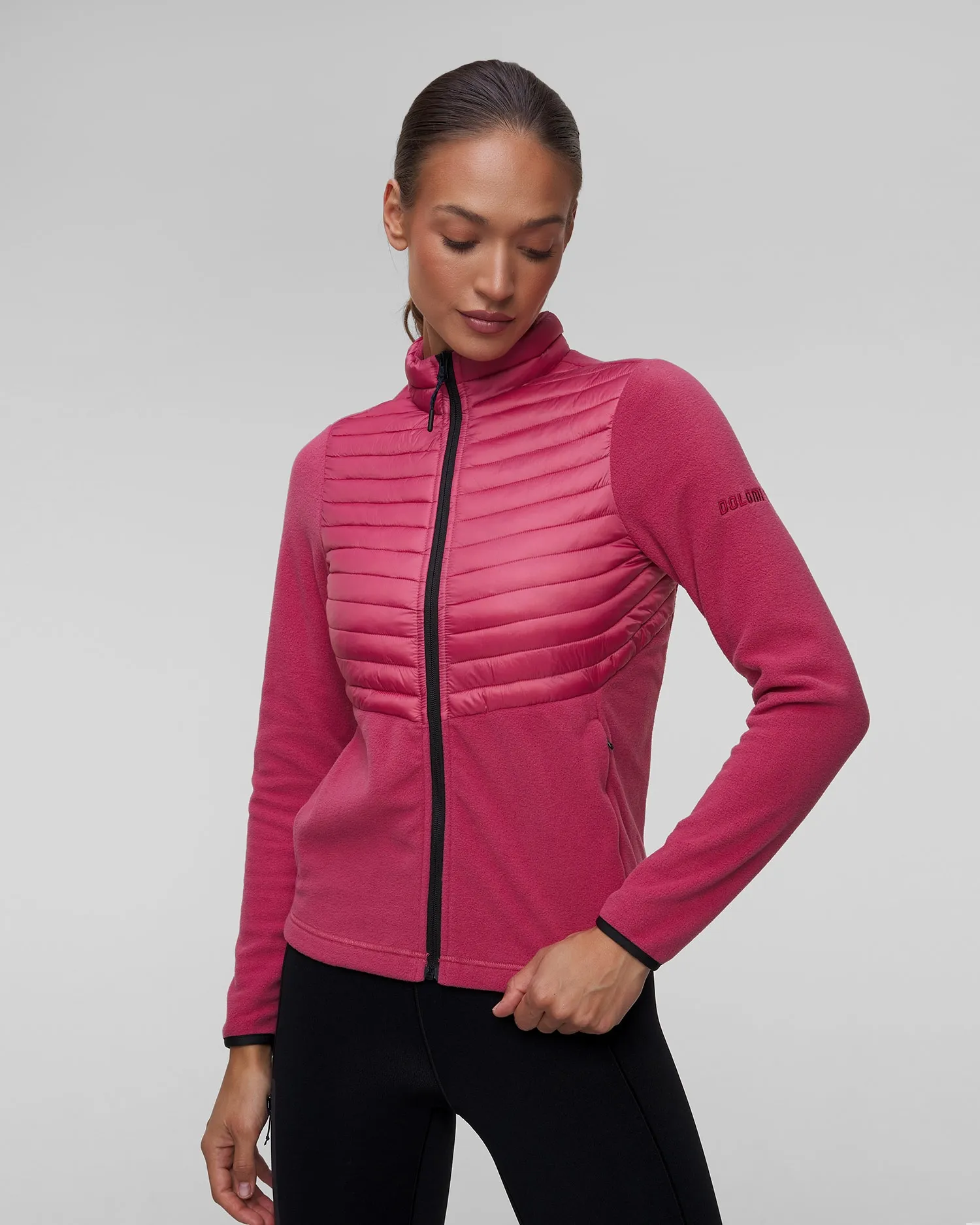 Women’s pink jacket Dolomite Cristallo Hyb 411714-1532