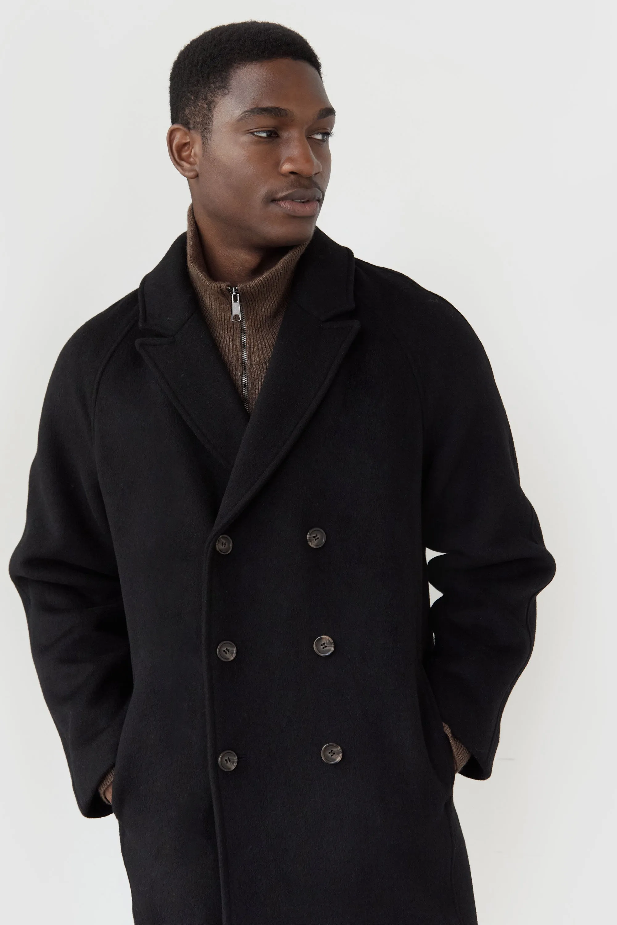 WOOL BLEND COAT