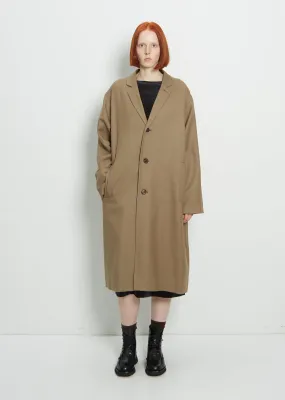 Wool Coat — Beige