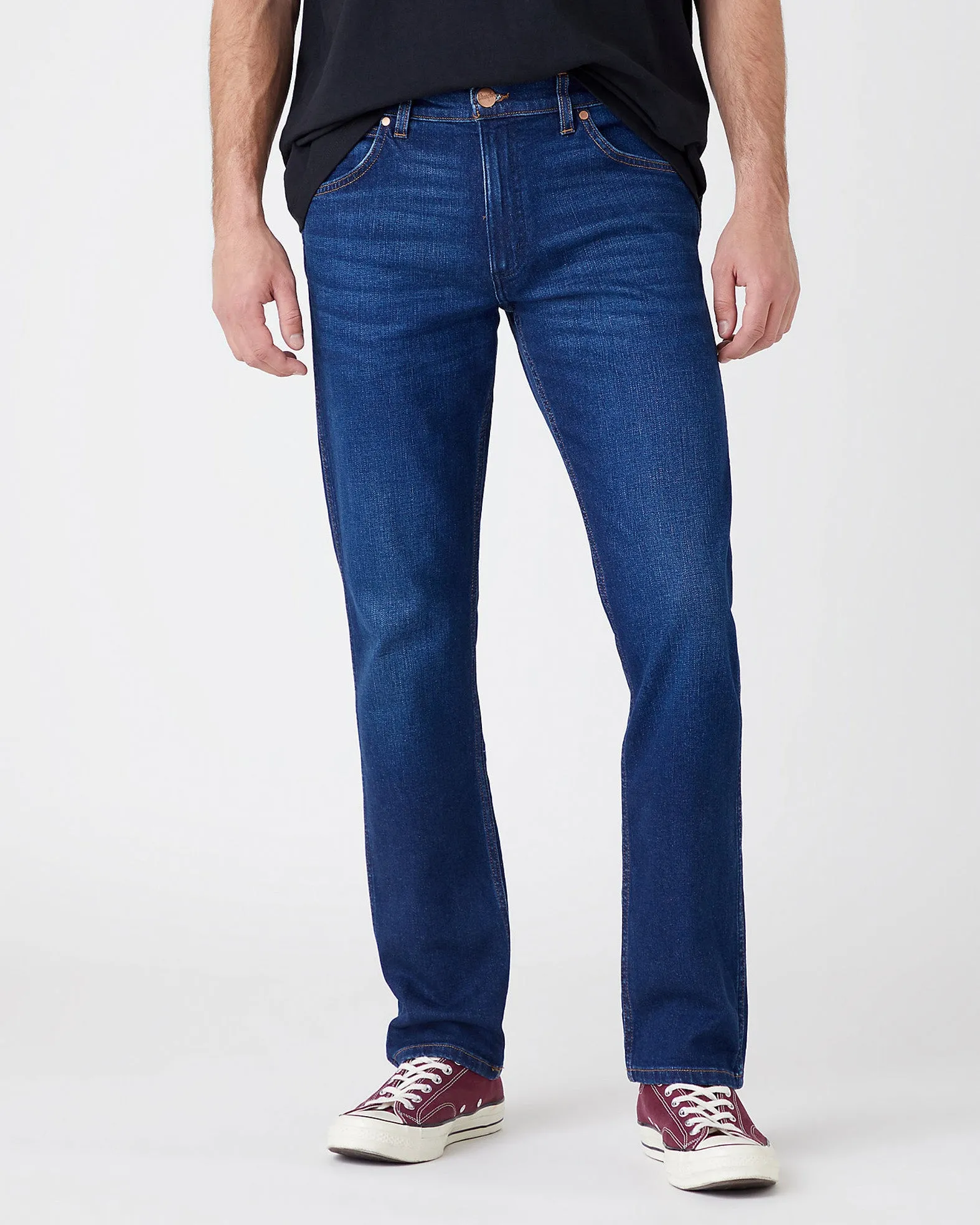 Wrangler Greensboro Regular Fit Mens Jeans - The Bullseye