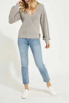 Wrap Front Sweater